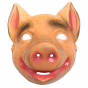 Masque de cochon en plastique