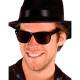 Lunettes noires dites "Blues brothers"