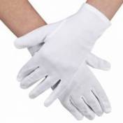 Gants en polyester blanc ou noir