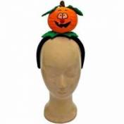 Serre-tête avec une citrouille d'Halloween