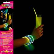 3 bracelets fluo