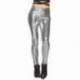 Pantalon leggings brillants de couleur