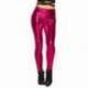 Pantalon leggings brillants de couleur