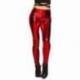 Pantalon leggings brillants de couleur