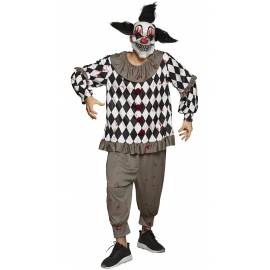 Costume clown effrayant pour adulte