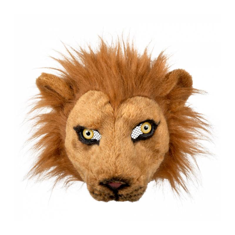 masque peluche lion