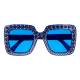 lunettes bling bling noir