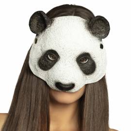 Demi masque en mousse Hibou ou Panda