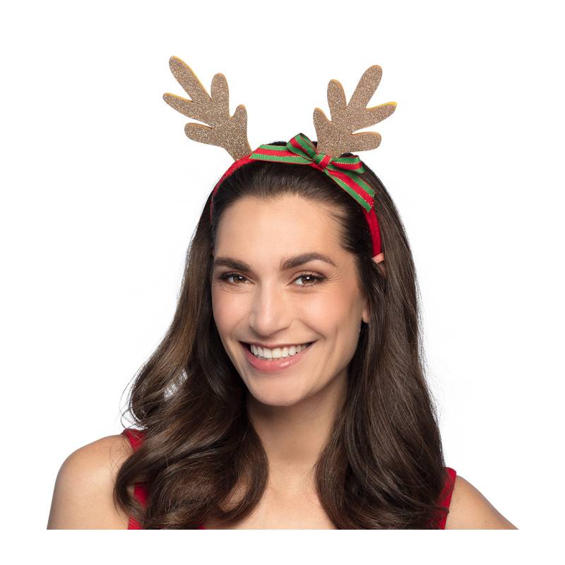 Tiare golden paillettes