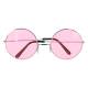 Lunettes hippie roses XL