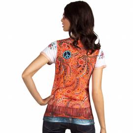 Tee shirt réaliste hippie
