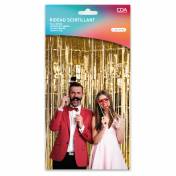 Rideau frangé or ou argent