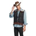 Gilet western noir