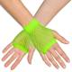 gants resille poignet fluo