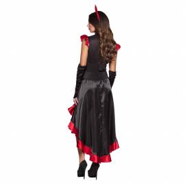 costume gothic diable femme
