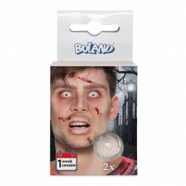 Paire de lentilles zombie