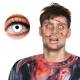 Paire de lentilles zombie