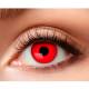 Paire de lentilles devil rouge