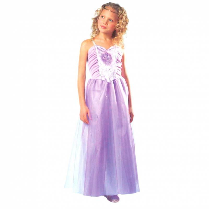 Robe parme pour fille de Barbie pegasus