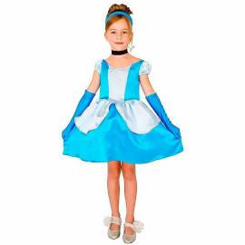 robe cendrillon bleu pour enfant